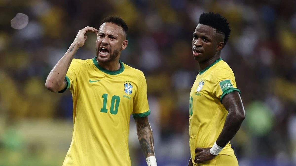 Vinicius Antusias Sambut Kembalinya Neymar ke Timnas Brasil