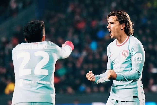 Antoine Griezmann Lewati Rekor Lionel Messi di La Liga