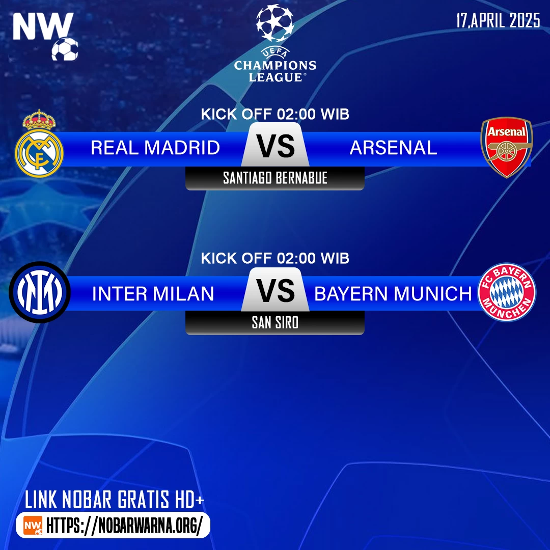 LAGA SERU UCL PEREMPAT FINAL