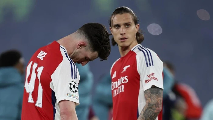 Kata Calafiori Usai Arsenal Tersingkir di Liga Champions 