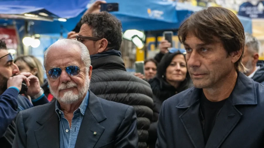 Presiden Napoli: Terima Kasih Conte, Sukses Selalu