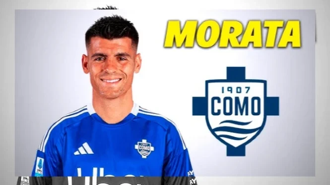 Alvaro Morata Resmi Gabung Como 1907