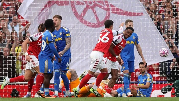 Arsenal Vs Leeds: The Gunners Libas The Whites 5-0 