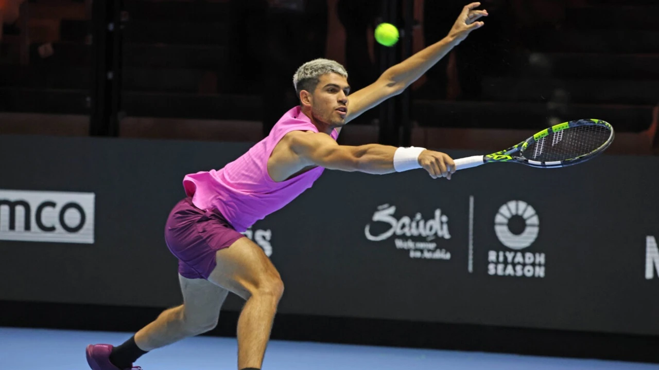 Carlos Alcaraz Satu Langkah Lebih Dekat Dengan Hadiah Fantastis Di Riyadh