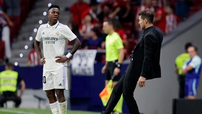 Ribut-ribut di Derby Madrid, Simeone Minta Maaf pada Vinicius 